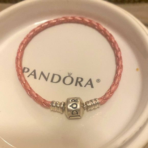 - Pandora Pink Leather Bracelet - FOUND AGAIN! And it’s for sale! That’s right! - Picture 1 of 3